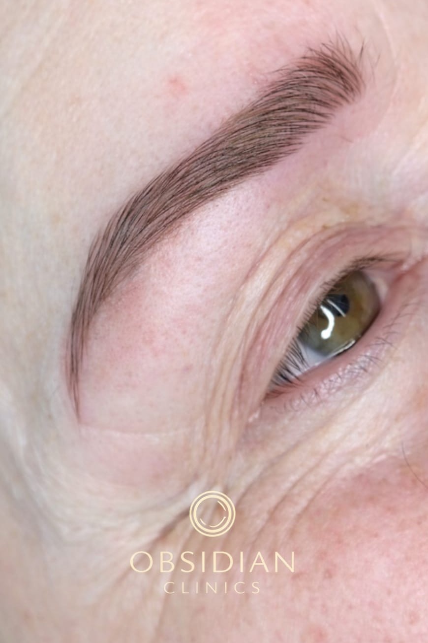 Brow treatments Glasgow — professional brow wax, tint and shape at Obsidian Clinics